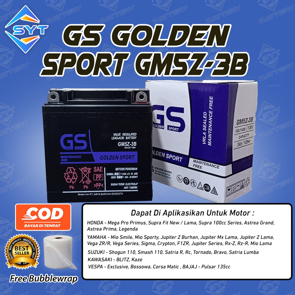 Aki Motor Jupiter Mx Old, Jupiter Z Burhan, Jupiter Z Old GM5Z-3B GT6A GS Aki Kering MF