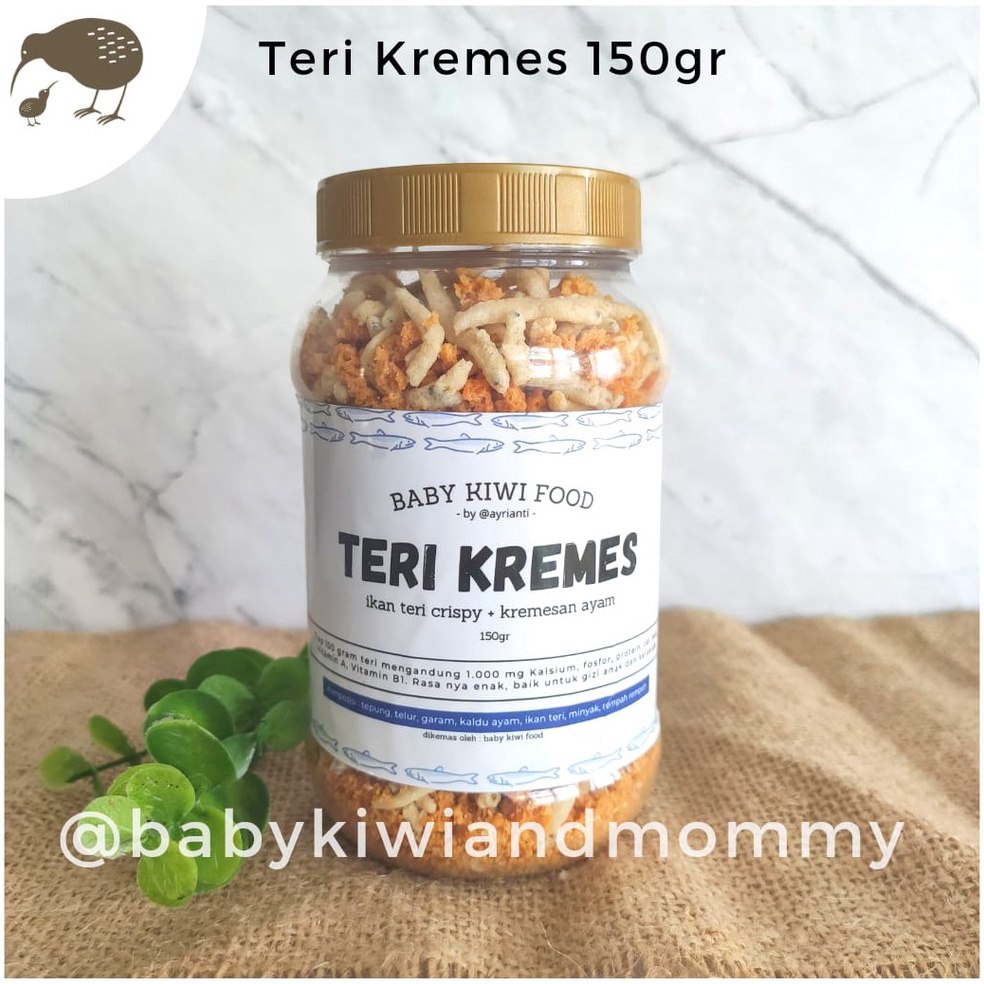 

Teri Kremes 150gr TOPLES / Pendamping Lauk Anti GTM 88