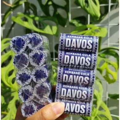 

[☹G98/] Permen Davos roll, Permen jadul peppermint 1Pack Isi 10 Roll [186]