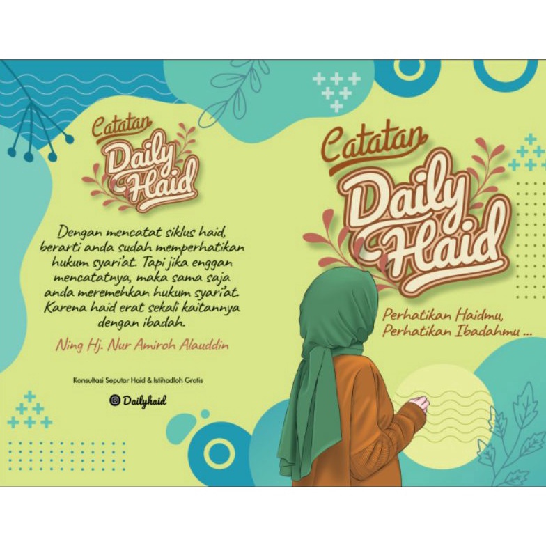 

[♢C46&] DAILY HAID || CATATAN SIKLUS HAID || ORI || READY STOK Langsung proses