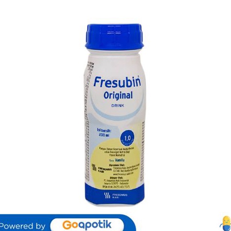 

64 FRESUBIN ORIGINAL DRINK RASA VANILA BOTOL 200 ML 95