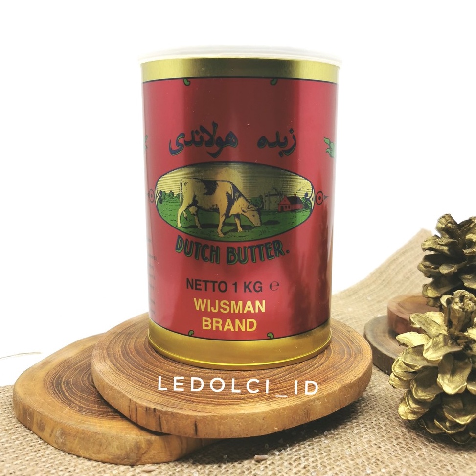 

[KODE SQRU8] TERMURAH! WIJSMAN BUTTER MENTEGA WIJSMAN WISMAN WYSMAN KALENG 1KG 1 KG