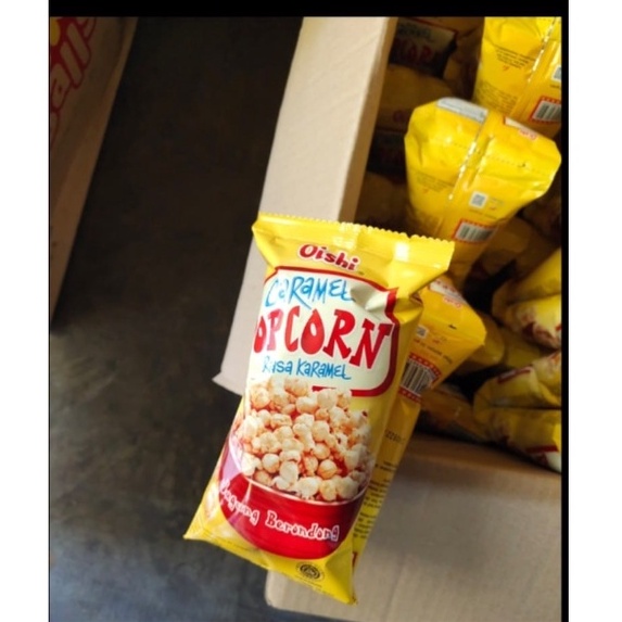 

[❁Q25➤] Oishi Popcorn Caramel RENCENG [222]