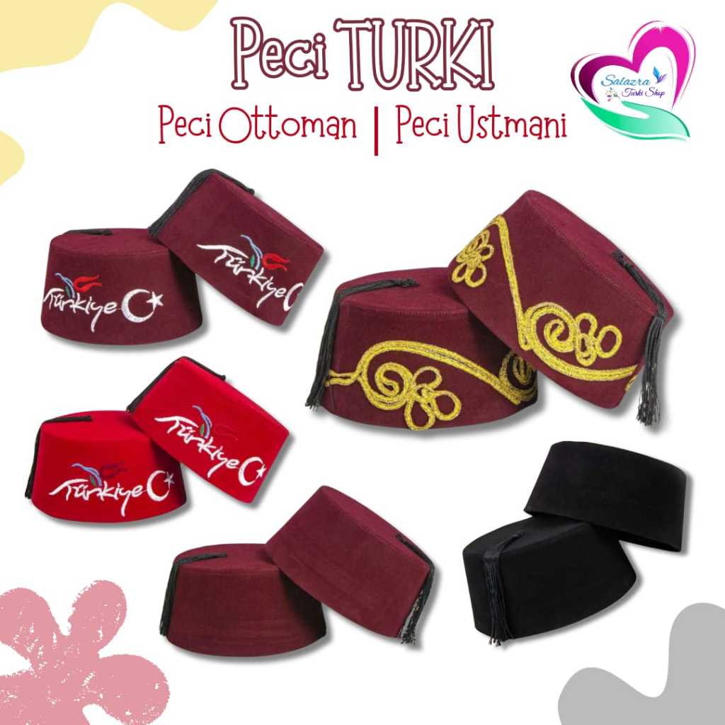 PECI TURKI | PECI ABDULHAMID | PECI USTMANI | FES TURKI | PECI OTTOMAN | PECI MERAH TURKI