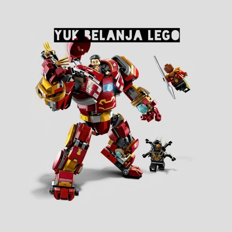 LEGO Marvel 76247 The Hulkbuster - The Battle of Wakanda (385 pieces)