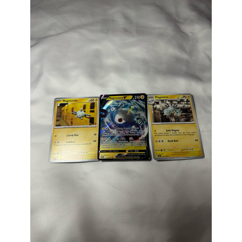 POKEMON MAGNEZONE V + BONUS Magnemite + Magneton