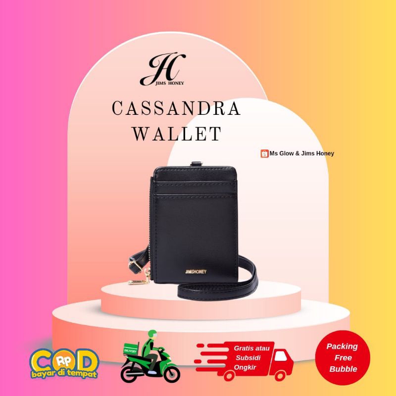 Jims Honey Cassandra wallet Dompet Kartu Dompet lipat
