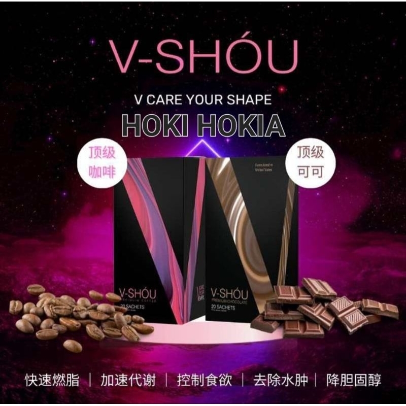 

V-SHOU PREMIUM COFFEE/KOPI DIET ORIGINAL