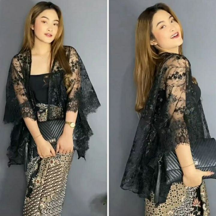 ❁Kirim Sekarang KEBAYA CAPE OUTER BRUKAT CARDIGAN KEKINIAN 2023 / CARDIGAN BRUKAT / OUTER KEBAYA MOD