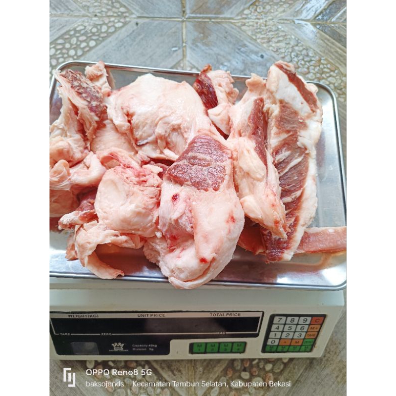 

Tetelan Daging 1/2kg