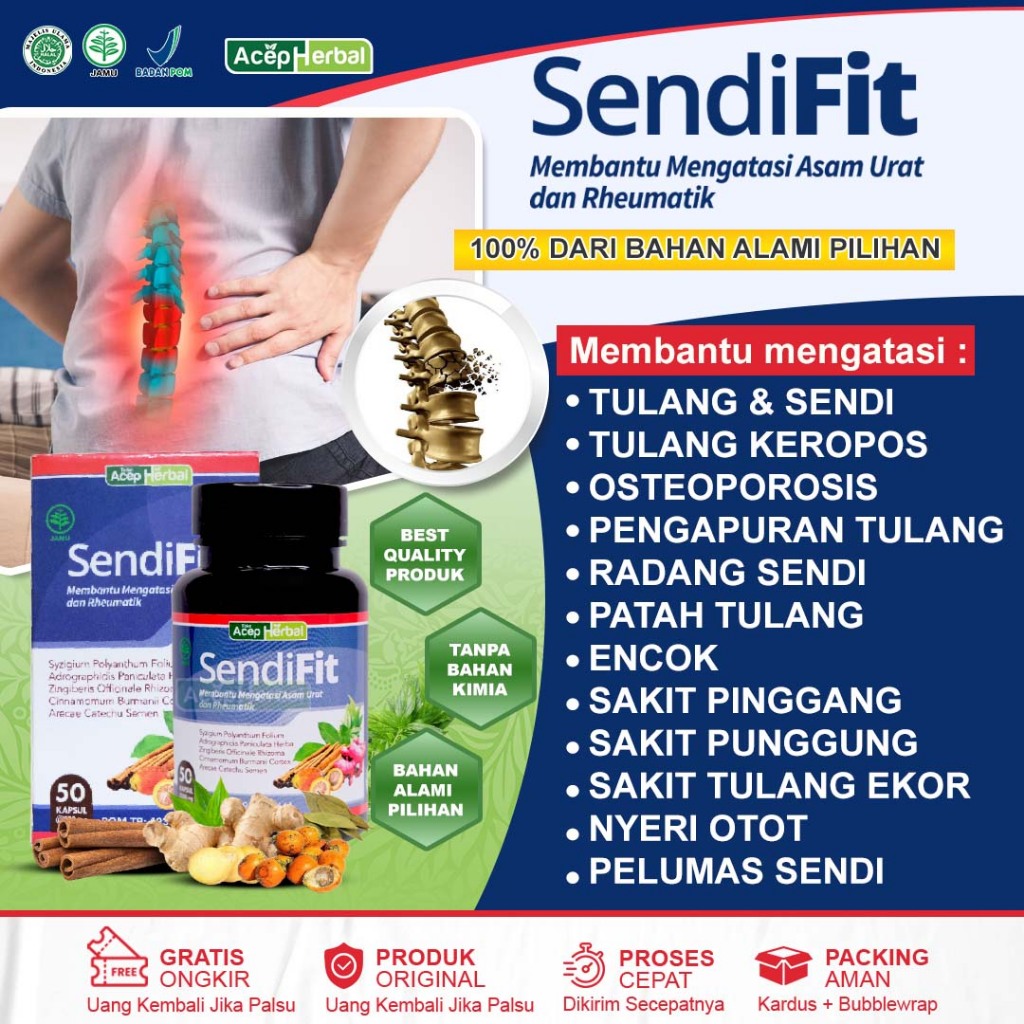 Obat Sakit Tulang Dan Sendi Tulang Keropos Osteoporosis Patah Tulang Encok Sakit Pinggang Dan Punggu