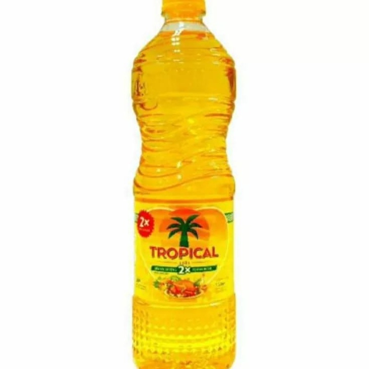 

[KODE PRODUK VIJ0W6747] Minyak goreng TROPICAL 1 LTR