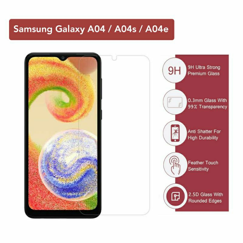 Tempered Glass Samsung Galaxy A04 A04s A04e