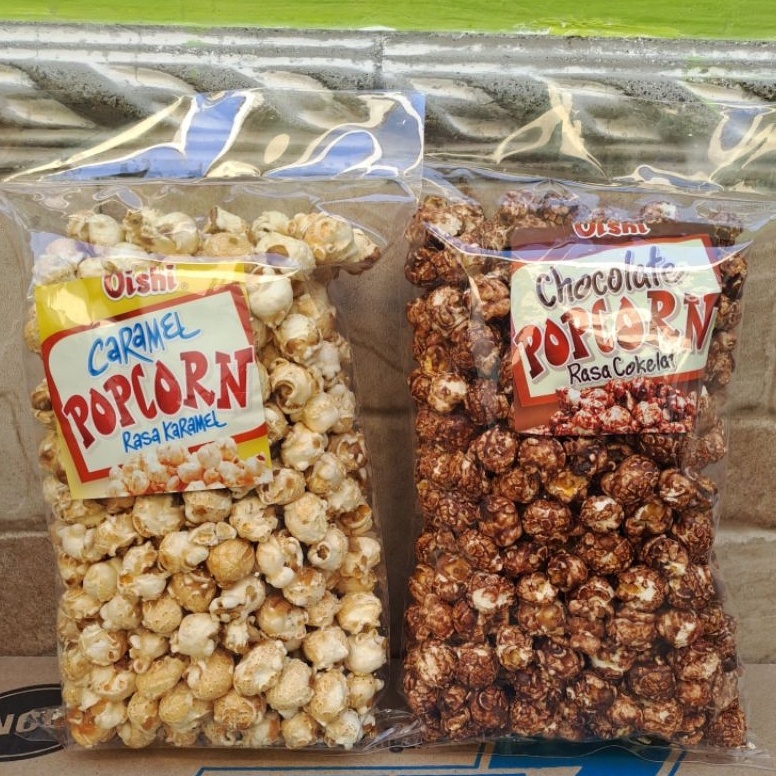 

[☽O44\] Oishi Popcorn 250 gr ( karamel, coklat,keju) Product Terpopuler