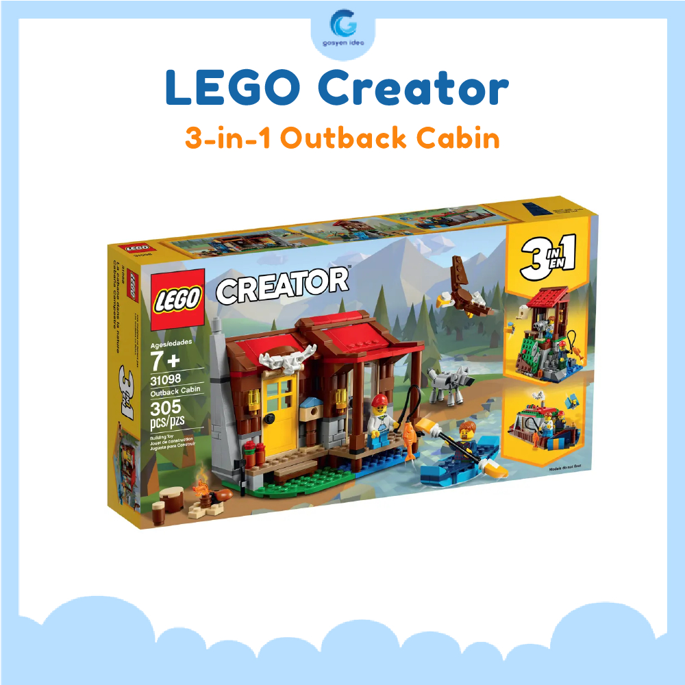 LEGO 3in1 Creator Outback Cabin 31098
