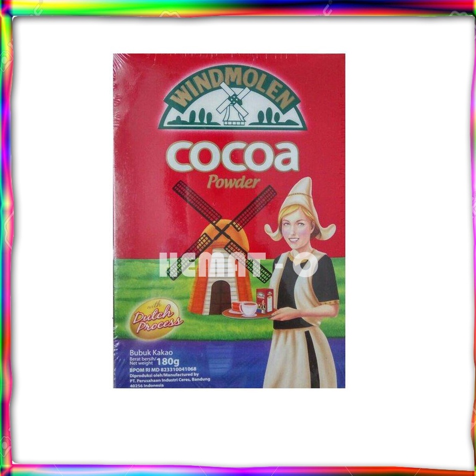 

Buruan Beli❁ WINDMOLEN Cocoa Powder Coklat Bubuk 165gr D43 ✬