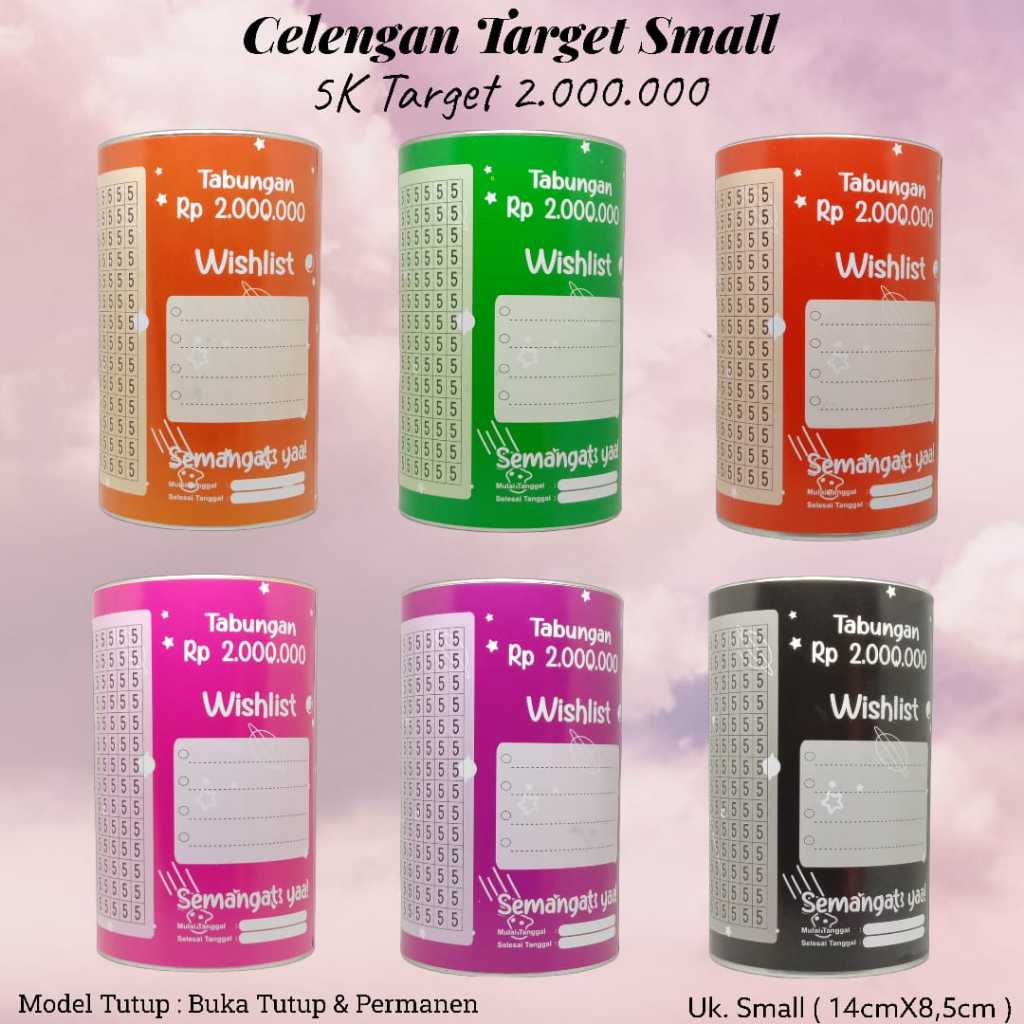 CELENGAN TARGET 5K TARGET 2JT CELENGAN TARGET VIRAL TABUNGAN TARGET BUKA TUTUP CELENGAN PERMANEN SOU