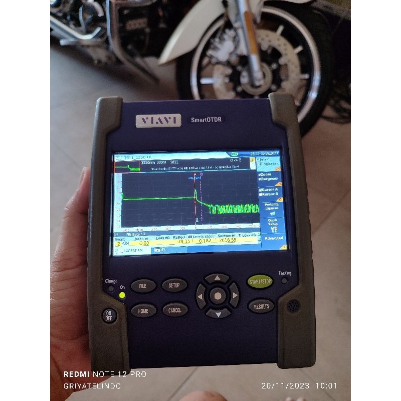 otdr viavi smart ordr second normal