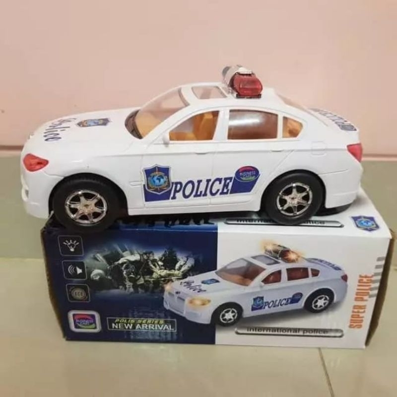 Mainan Mobil Polisi Batrai Suara Sirine