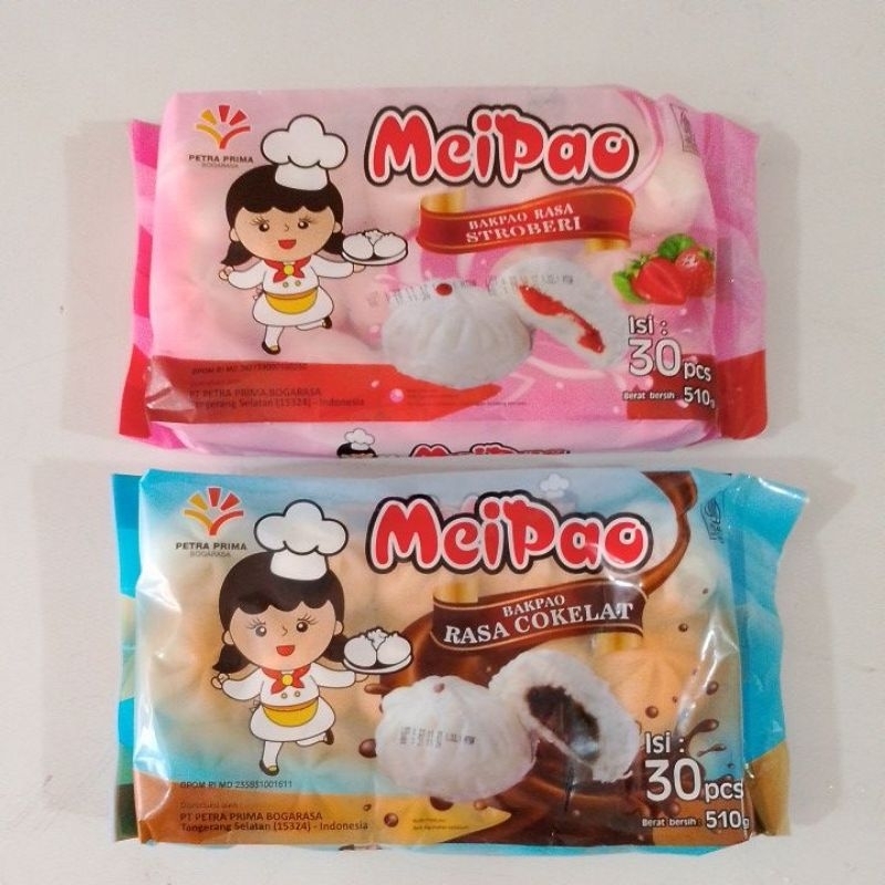 

Meipao Mini Pao Strawberry Coklat Isi 30pcs