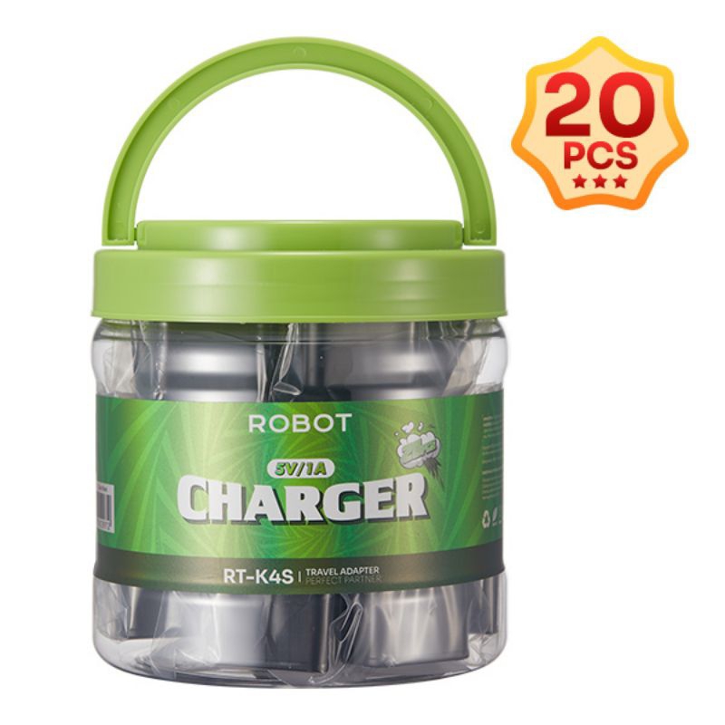 BATOK CHARGER TOPLES ROBOT RT-K4S BIJIAN | KEPALA CAS