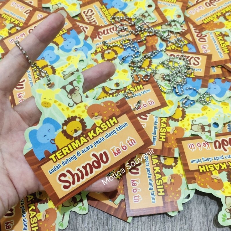 

Kartu Ucapan Souvenir Hampers Rantai Lada Custom