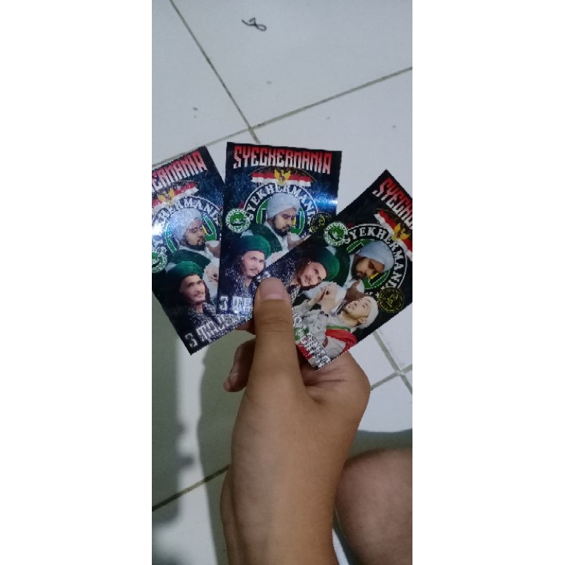 

stiker syeckermania glossy dan hologram (ready stok) harga untuk per 6 pcs
