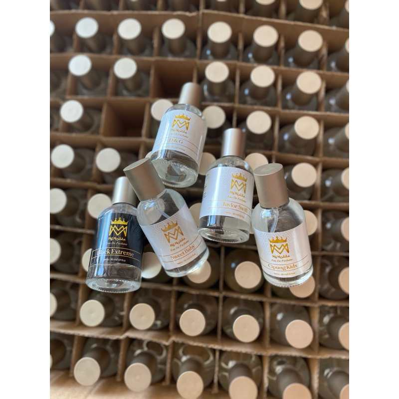 Paket usaha parfum reseller 10 botol parfum my mozza