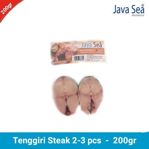 

Ikan Tenggiri Steak 2 pcs per pack ~180gr Java Sea