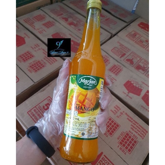 

[KODE PRODUK SDJQN5461] Sirup Marjan Mango Squash 450ml / Marjan Mangga Squash