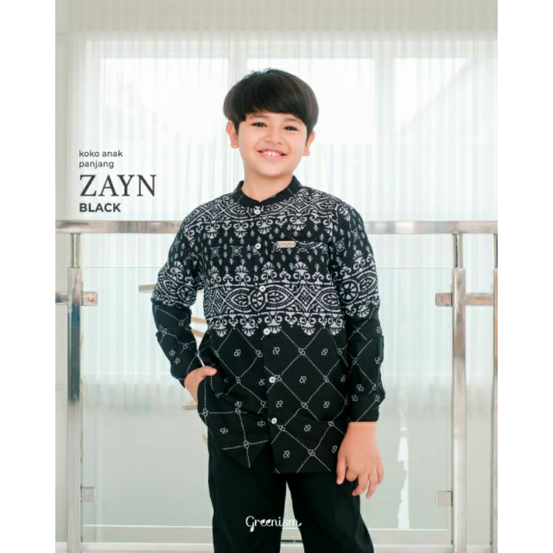 KOKO ZAYN ANAK PANJANG BY GREENISM [ SARIMBIT ZAYNA ZAYN GREENISM 2023 ]