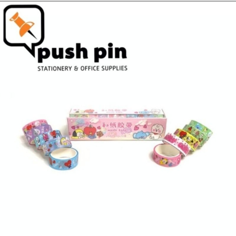 

Washi Tape Tape Karakter BT21