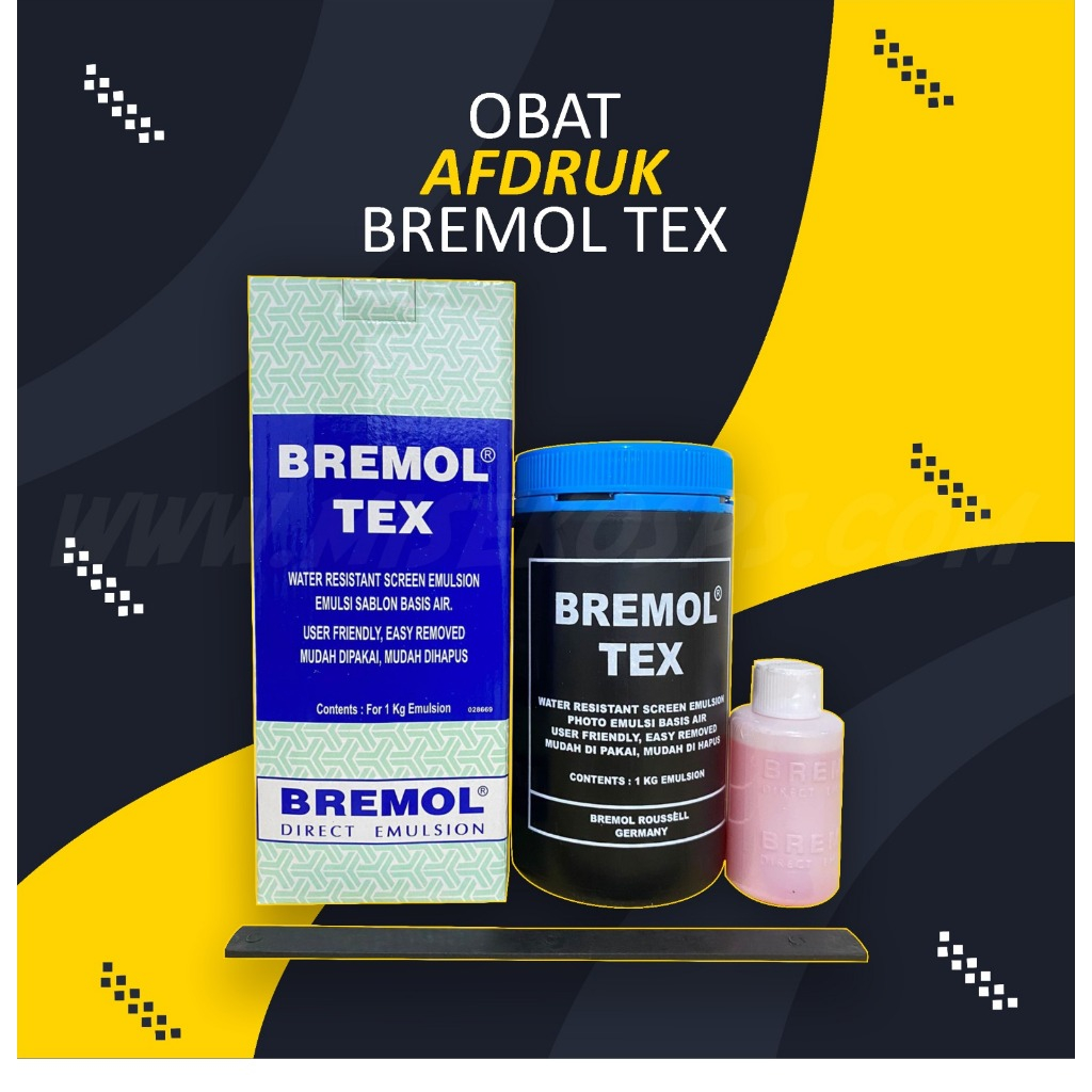 OBAT AFDRUK BREMOL TEX 1kg AFDRUK SCREEN PLASTISOL DAN RUBBER