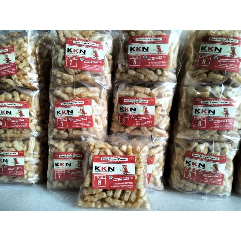 

kerupuk miring kemasan 1pak isi 25 pcs