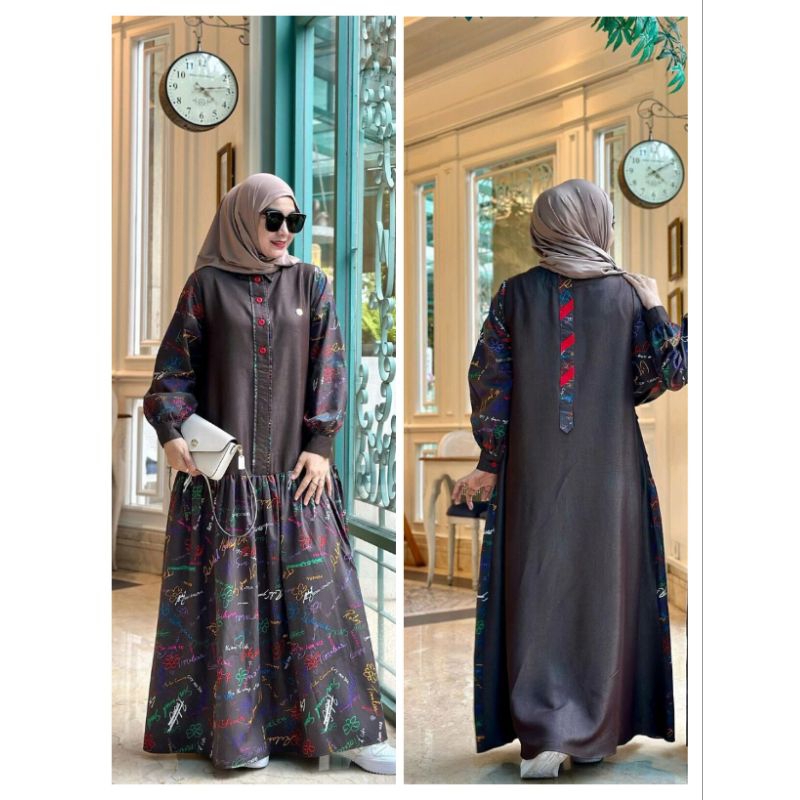 DRESS EAZY STYLE NEMA DRESS.GAMIS EAZY TERBARU