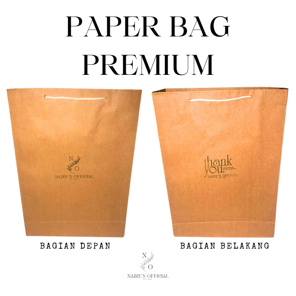 

PAPER BAG PREMIUM EKSKLUSIF & BUBBLE WRAP (UNTUK PACKING)