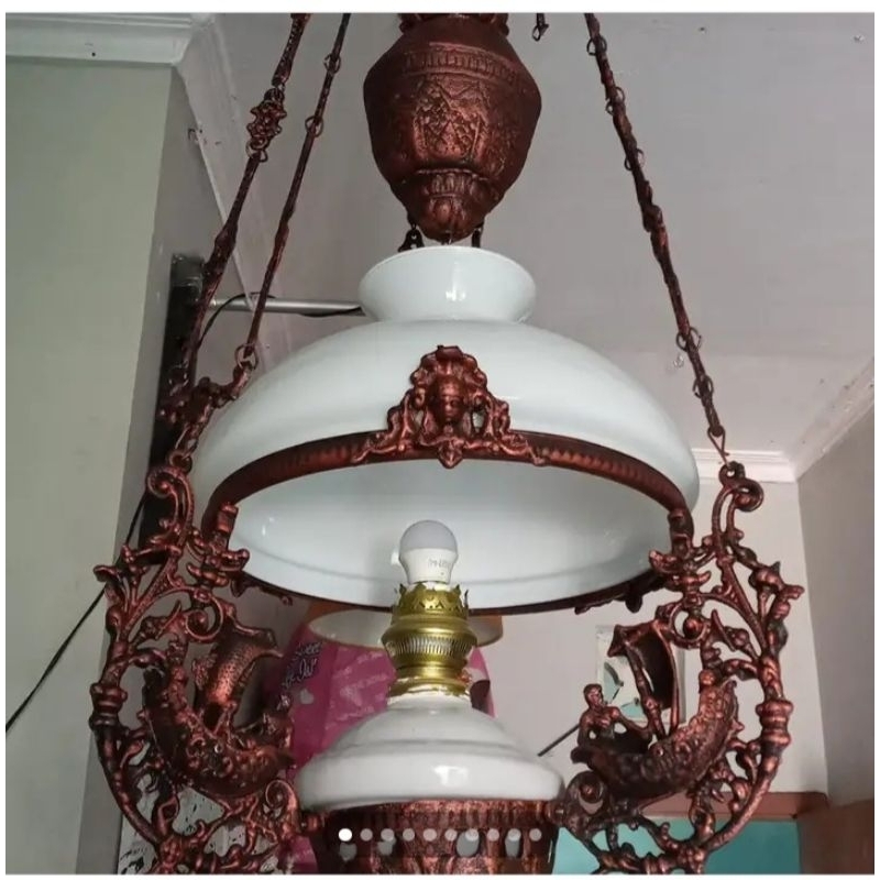 DAMAR ANTIK, LAMPU ESTETIK, LAMPU HIAS ANTIK, LAMPU GANTUNG, LAMPU LANGIT LANGIT