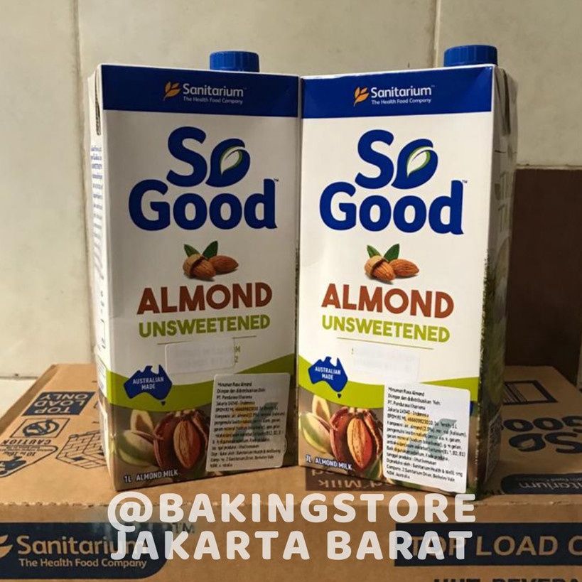 

Best Produk So Good Almond Milk Unsweetened 1 Liter ←➲❊✩