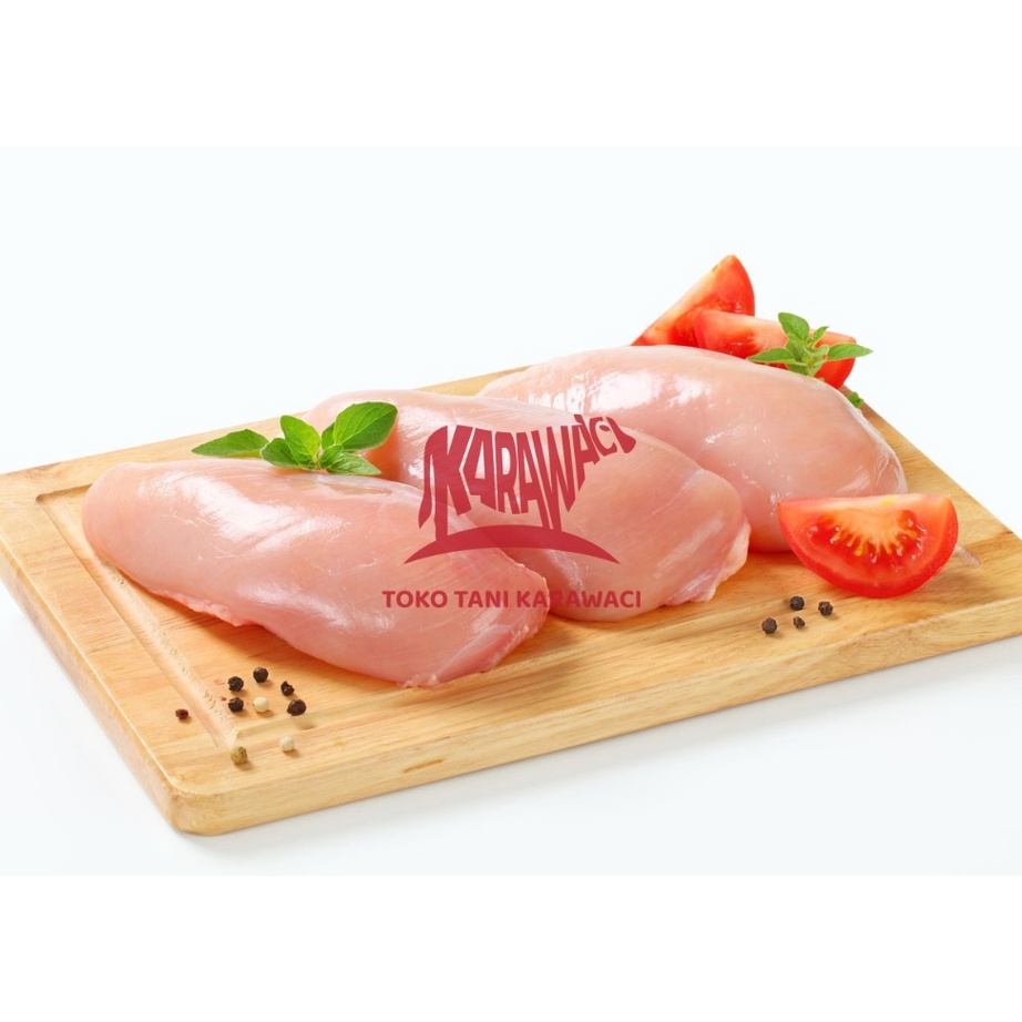 

Terbatas Dada Ayam Tanpa Tulang / Boneless Chicken Breast @2kg Produk