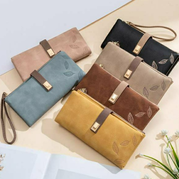 Laris Prettyzys - ORI - LAURA LONG WALLET - Dompet wanita - Dompet panjang - Dompet kartu