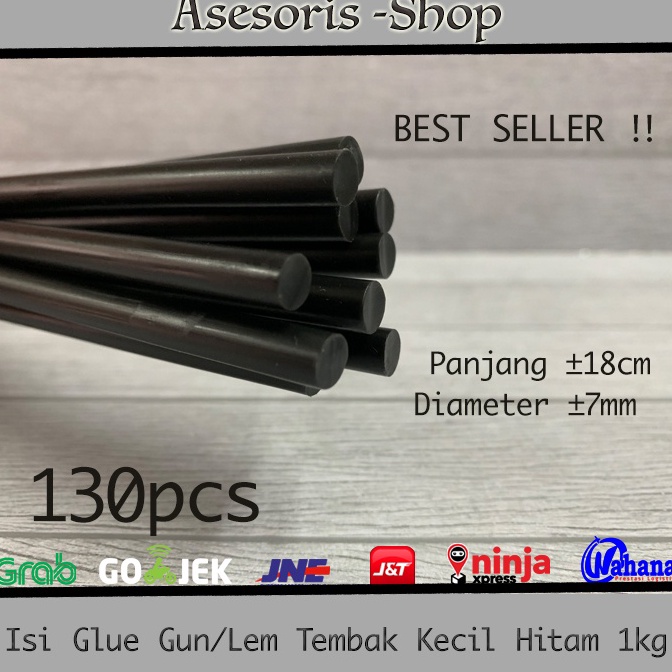 

StOck B4nyak Isi Lem Tembak kecil warna Hitam 1kg In Sale