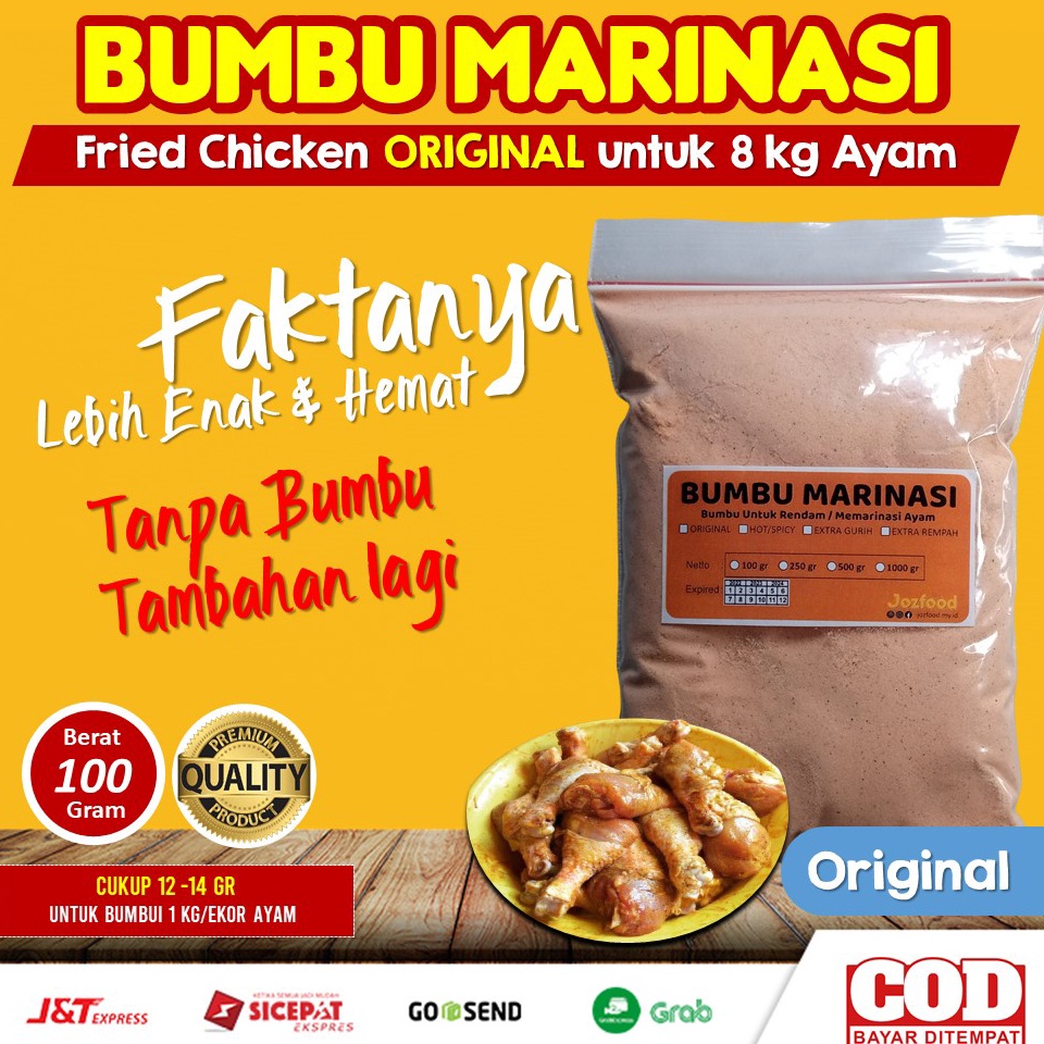 

Bests3ller Bumbu Marinasi Fried Chicken dan Ayam Geprek Praktis Tanpa Bumbu Tambahan Lagi Terhitz