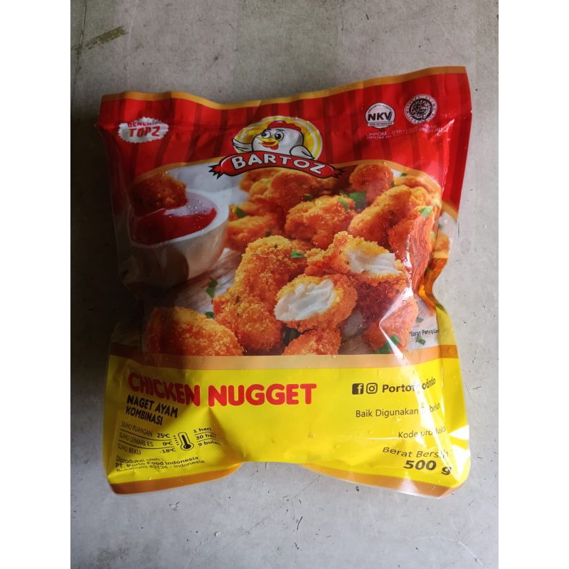 

BARTOZ CHICKEN NUGGET 500GR