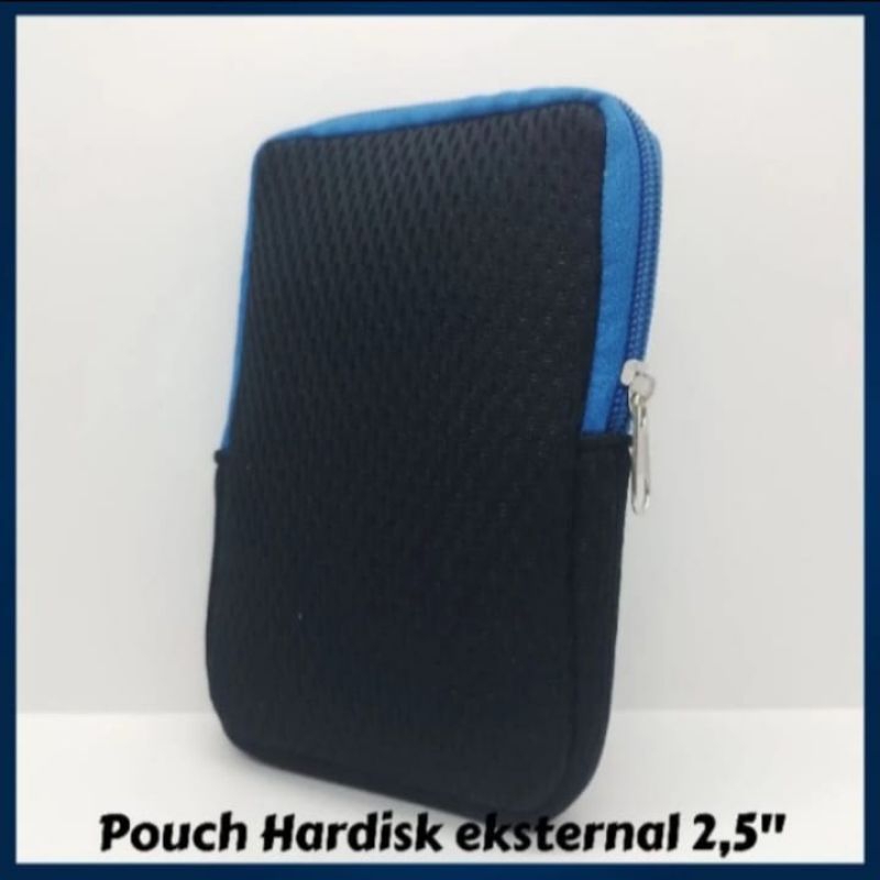 Softcase Hardisk Eksternal /Pouch Tempat Hdd /Docking Hdd Eksternal