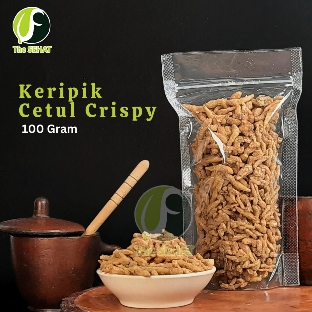 

TheSehat Cemilan Gurih Cetul Crispy Keripik Ikan Baby Fish Frispy 100gr