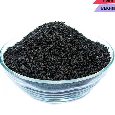 

[KODE MCFQY] WIJEN HITAM 1 KG - Black Sesame 1 Kg / BIJI WIJEN HITAM PREMIUM 1 KG / WIJEN HITAM GROSIR / PUSAT GROSIR BUMBU REMPAH BEKASI