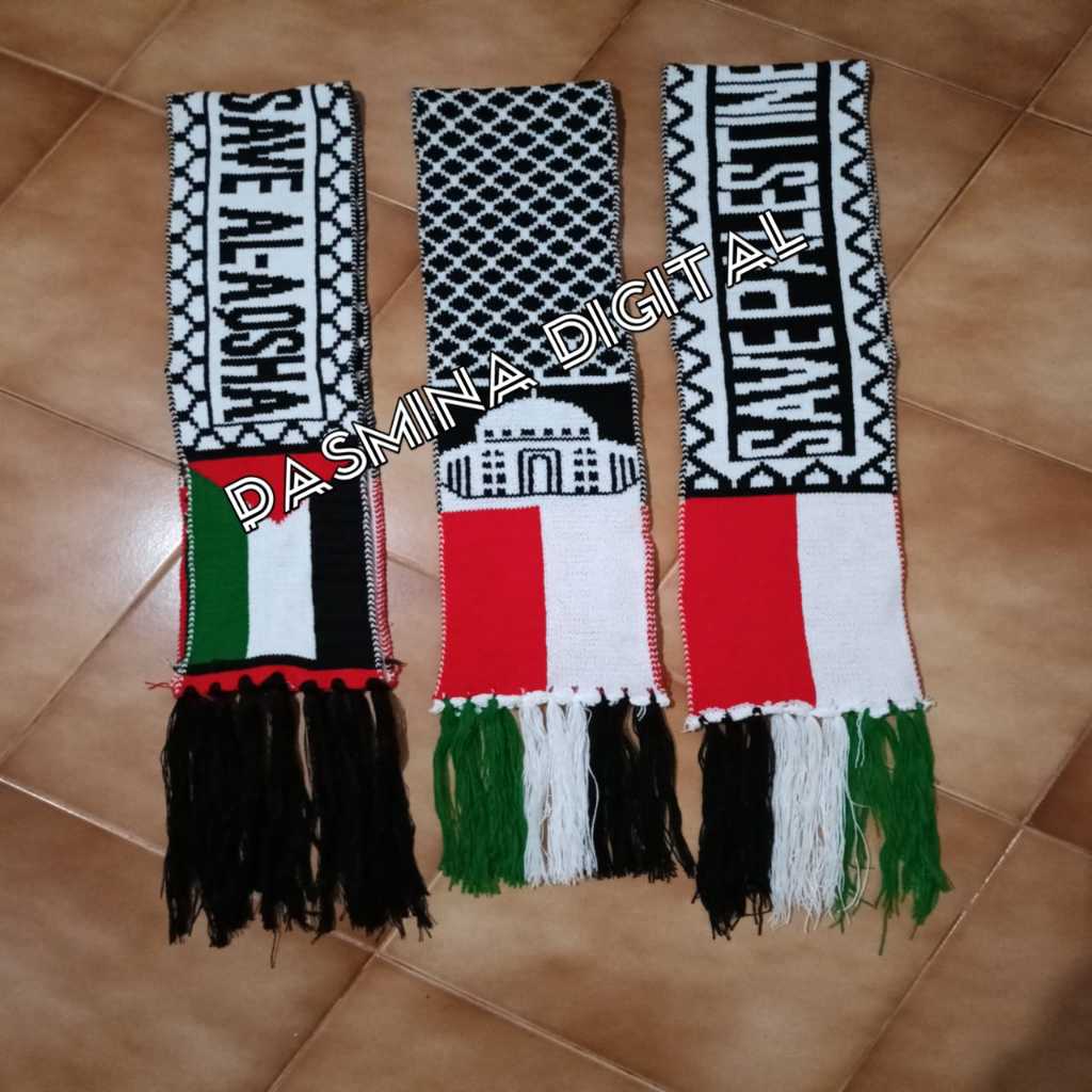 Adya New Product - SORBAN SELENDANG SYAL RAJUT PANJANG SAL DIGITAL AKSESORIS INDONESIA PALESTINA