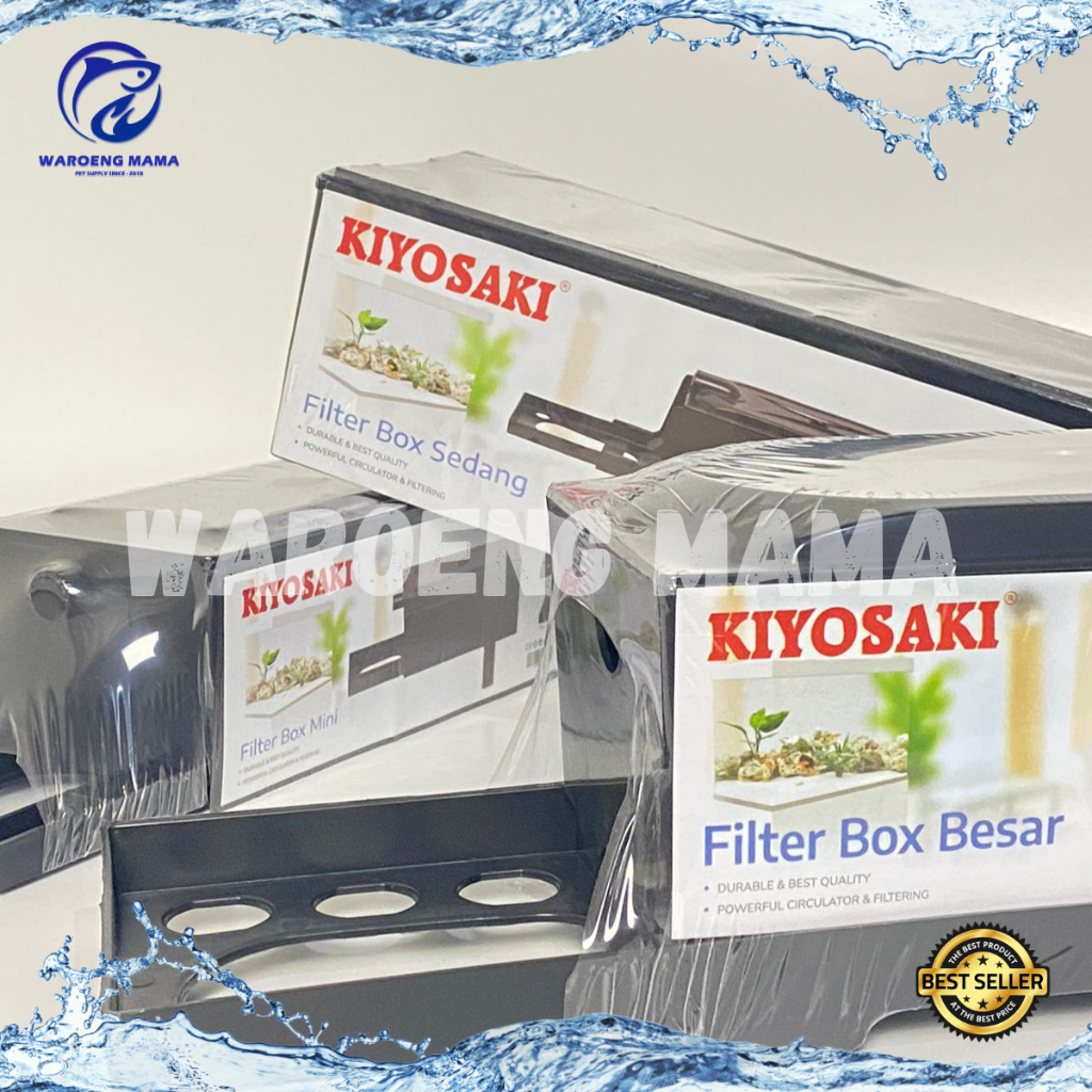 Box Filter Aquarium Besar Kiyosaki Top Filter Kosong Aquascape