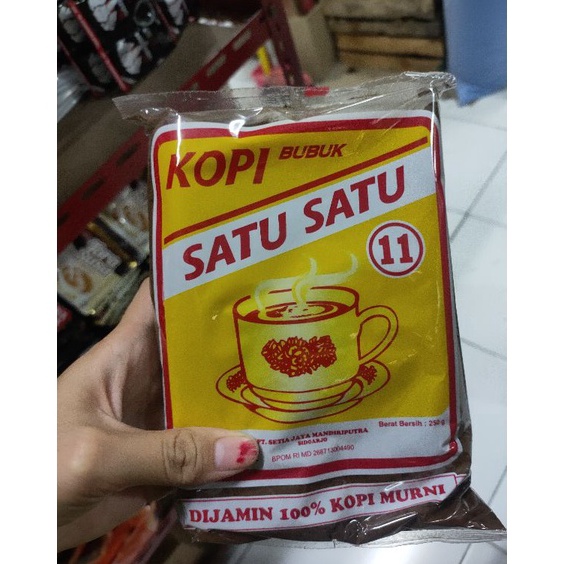 

[KODE EV9AP] Kopi Bubuk Satu Satu 250 gr