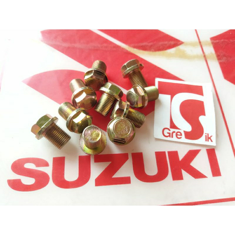Baut Tap Oli Mesin Suzuki RC Rc80 Rc100 Bravo Sprinter Crystal Tornado